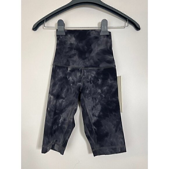 Lululemon Align HR Short 8” Size 0 Diamond Dye Pitch Graphite Grey DDPG 78455 - Picture 3 of 11